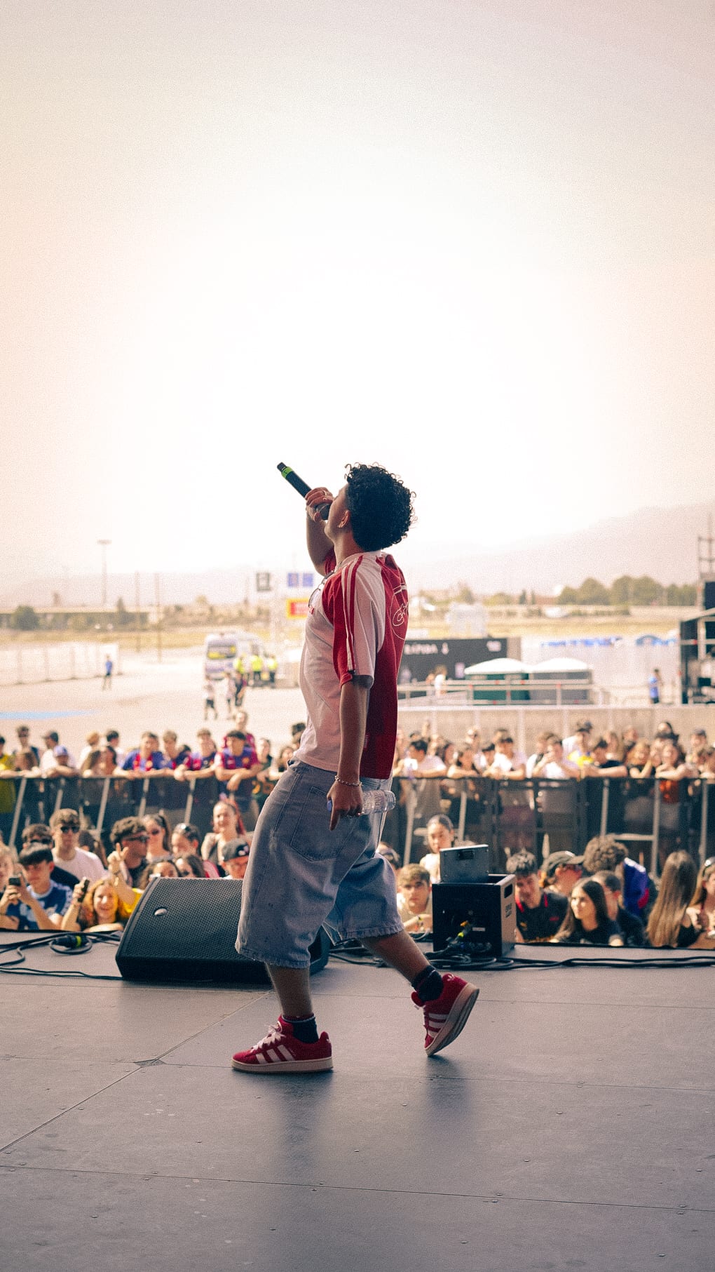 Pavelito sobre el escenario de Costa Sonora